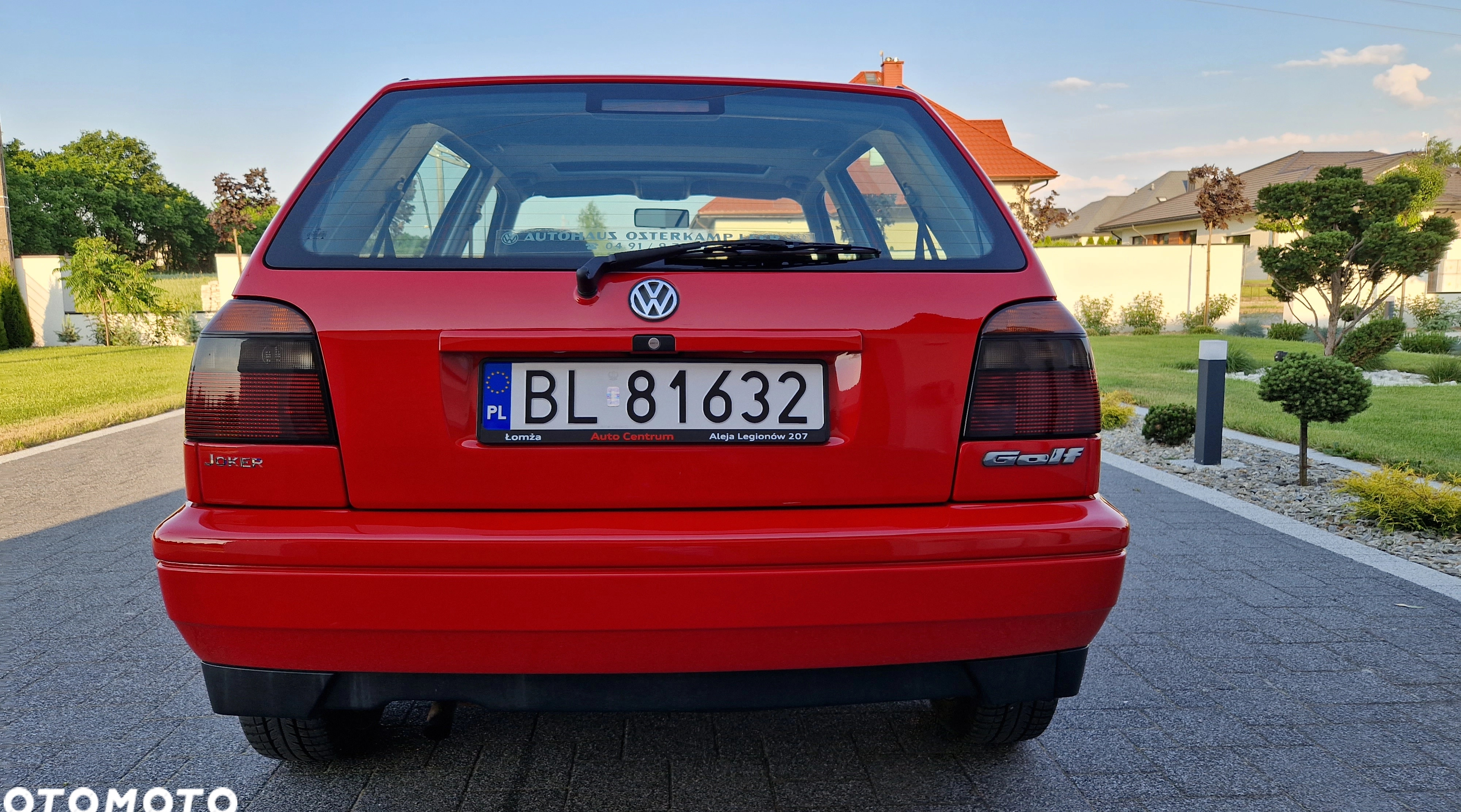 Volkswagen Golf cena 16500 przebieg: 86000, rok produkcji 1997 z Chełmża małe 781